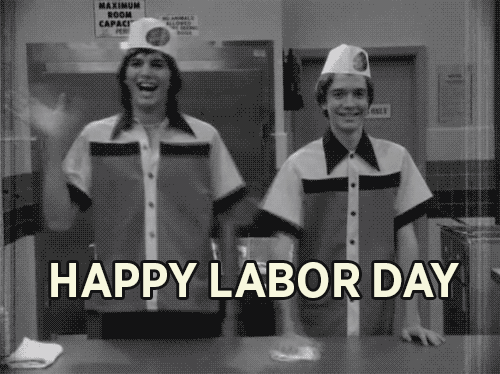 Funny Happy Labor Day Gif
