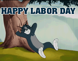 Relaxing Happy Labor Day Gif!