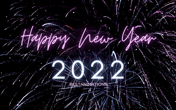 New Year Gif 2022 Fireworks