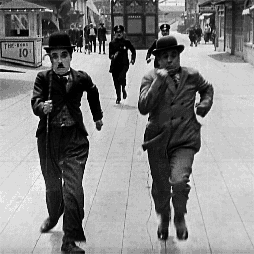 Charlie Chaplin Benny Hill