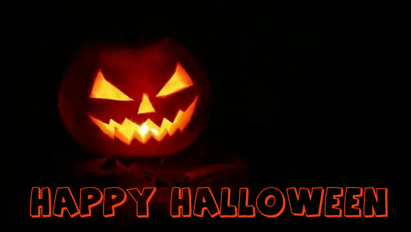 Scary Halloween Pumpkin Gif