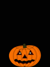 Ghosts Inside a Pumpkin Gif