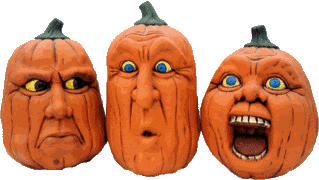 Funny Animated Pumpkins Gif