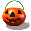 Halloween Pumpkin Bucket Gif