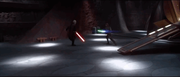 Colorful Light Saber Fight gif