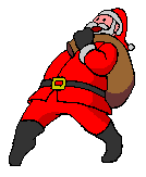 Funny Santa Claus Pixel Art gif