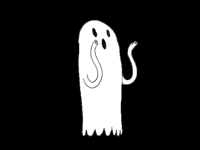 Scary Ghost Art