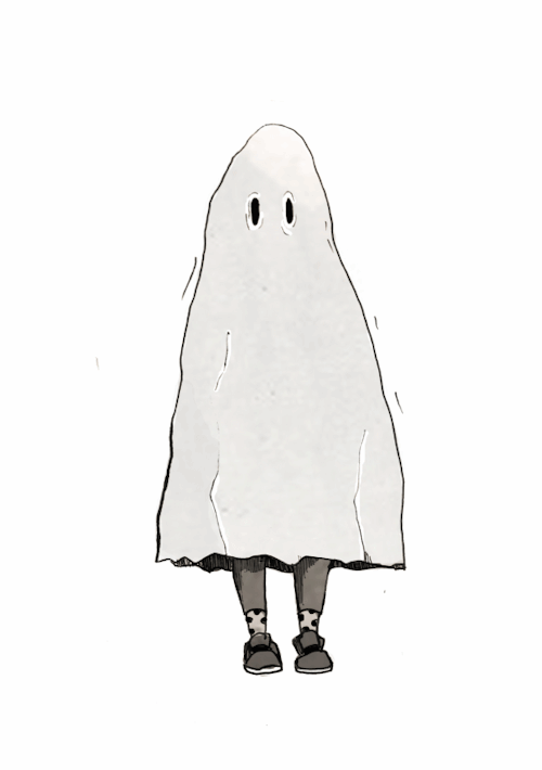 Scary Ghost Art