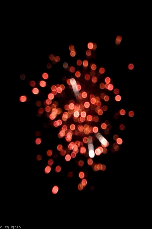 Red Sparkler Firework