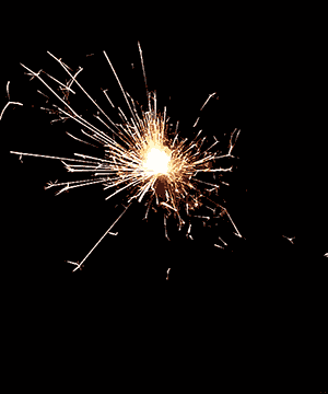Hand Held Firework Sparkler animated gif