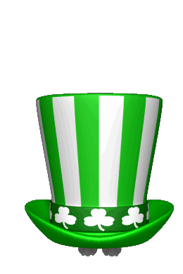 Green Irish Hat animated gif