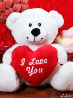 Teddy Bear I Love You  gif