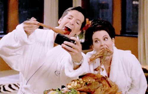 Funny Thanksgiving Turkey Selfie Gif