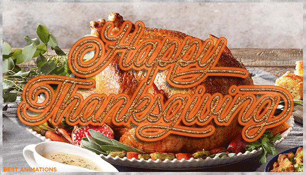 Happy Thanksgiving Gif Wishes animated gif