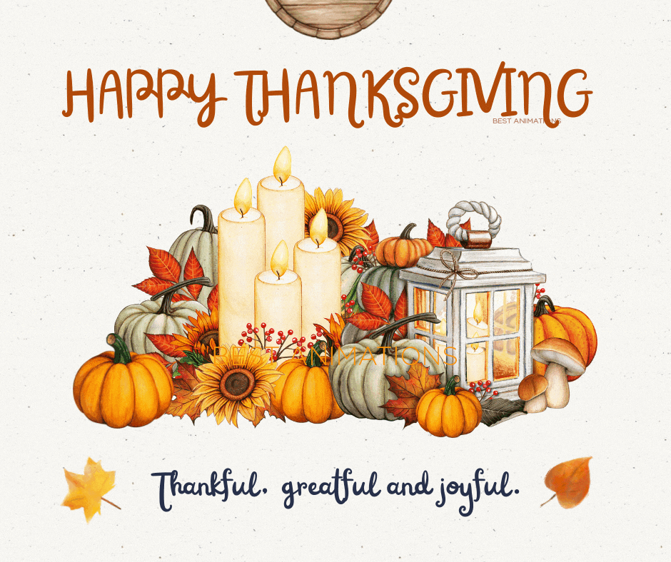 Happy Thanksgiving Gifs Animated - Free to Share