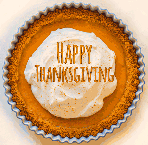 Happy Thanksgiving Pumpkin Pie