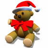Christmas Teddy Ornament