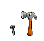 Pixel Art Hammer