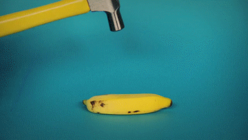 Hammer Breaks Banana