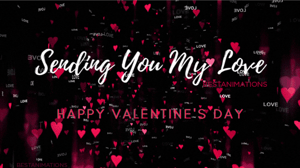 Sending Love Valentine Gif gif