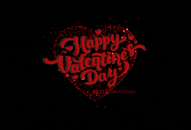 Happy Valentines Heart Gif 