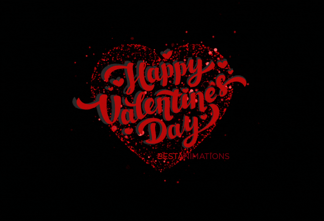Happy Valentines Heart Gif  animated gif
