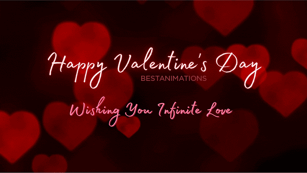 Valentine's Day Hearts Gif gif