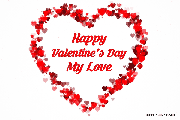 Happy Valentine Day My Love Gif animated gif
