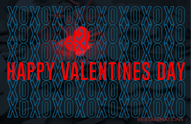 XOXO Happy Valentine's Day Gif gif