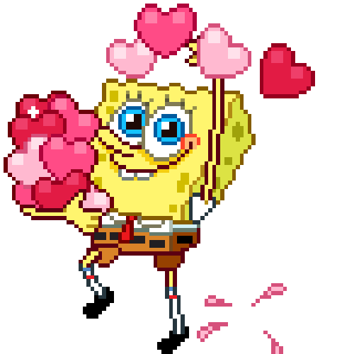 Valentines Day Gif Funny Sponge Bob Cartoon