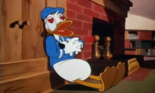Funny Valentine Donald Duck In Love 