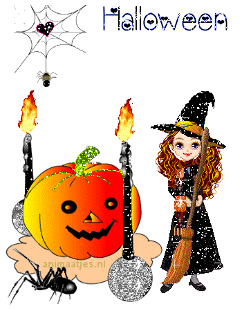 Scary Halloween Witch