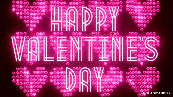 Happy Valentines Day Animated Gif Lights