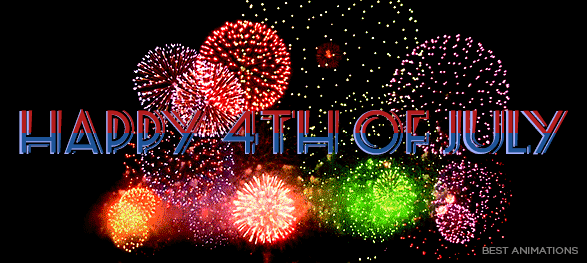 Happy 4th Of July Amazing Fireworks Gif