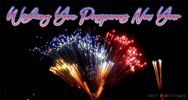 Wishing You Prosperous New Year  Gif gif