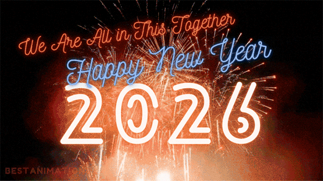 We Are In This Together 2026 Happy New Year Gif gif
