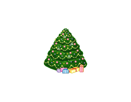 Cute Green Christmas Tree