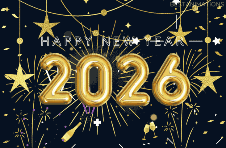 Happy New Years Gif 2026