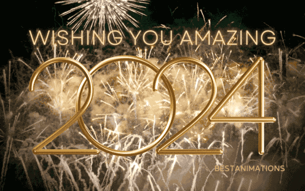 Amazing Happy New Year 2024 S Animations 