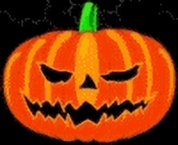 Scary Halloween Pumpkin Eyes animated gif