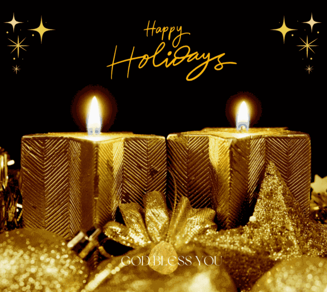 Happy Holidays  Bless You Gif gif