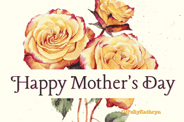 Happy Mothers Day Gif Roses animated gif