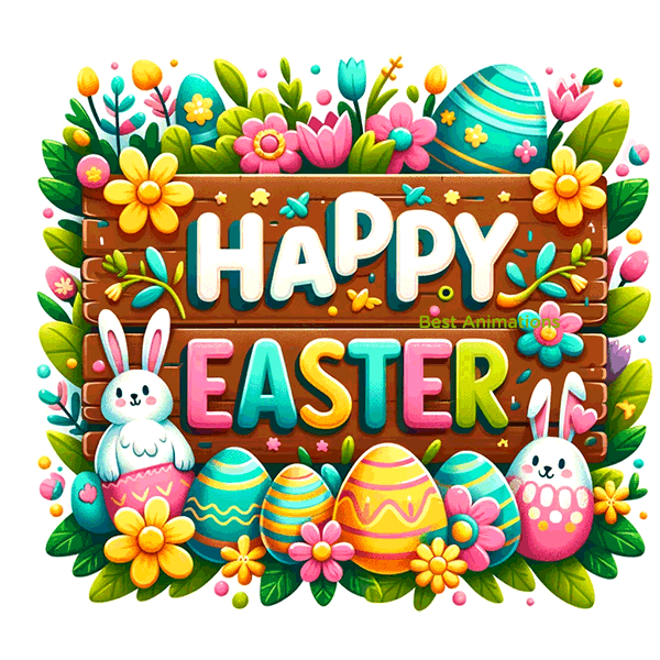 Happy Easter Wishes Animated