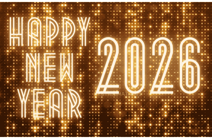 Happy New Year 2026 Animation gif