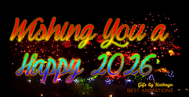 Wishing You Happy 2026 New Year Gif! gif