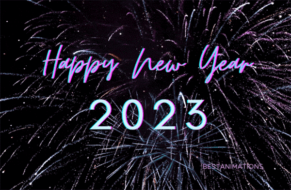 New Year Gif 2023 Fireworks