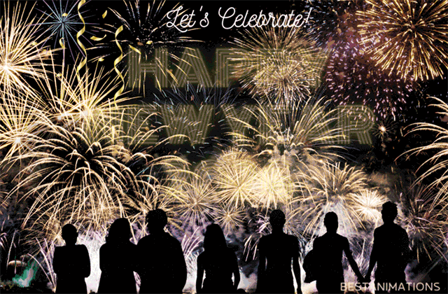 Let's Celebrate Happy New Year 2026! gif