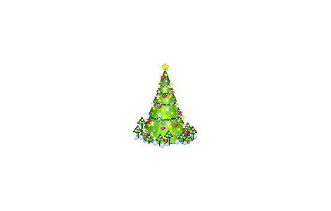 Super cute Christmas Tree Art