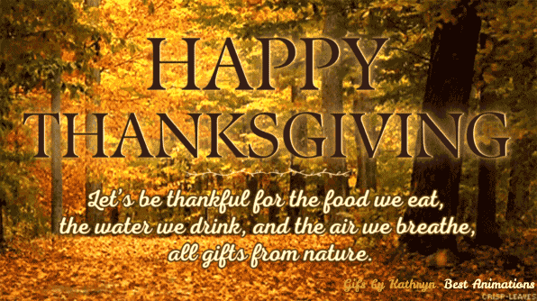 Animated Happy Thanksgiving Gif